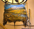Original Painted Hide - Pikes Peak Elk