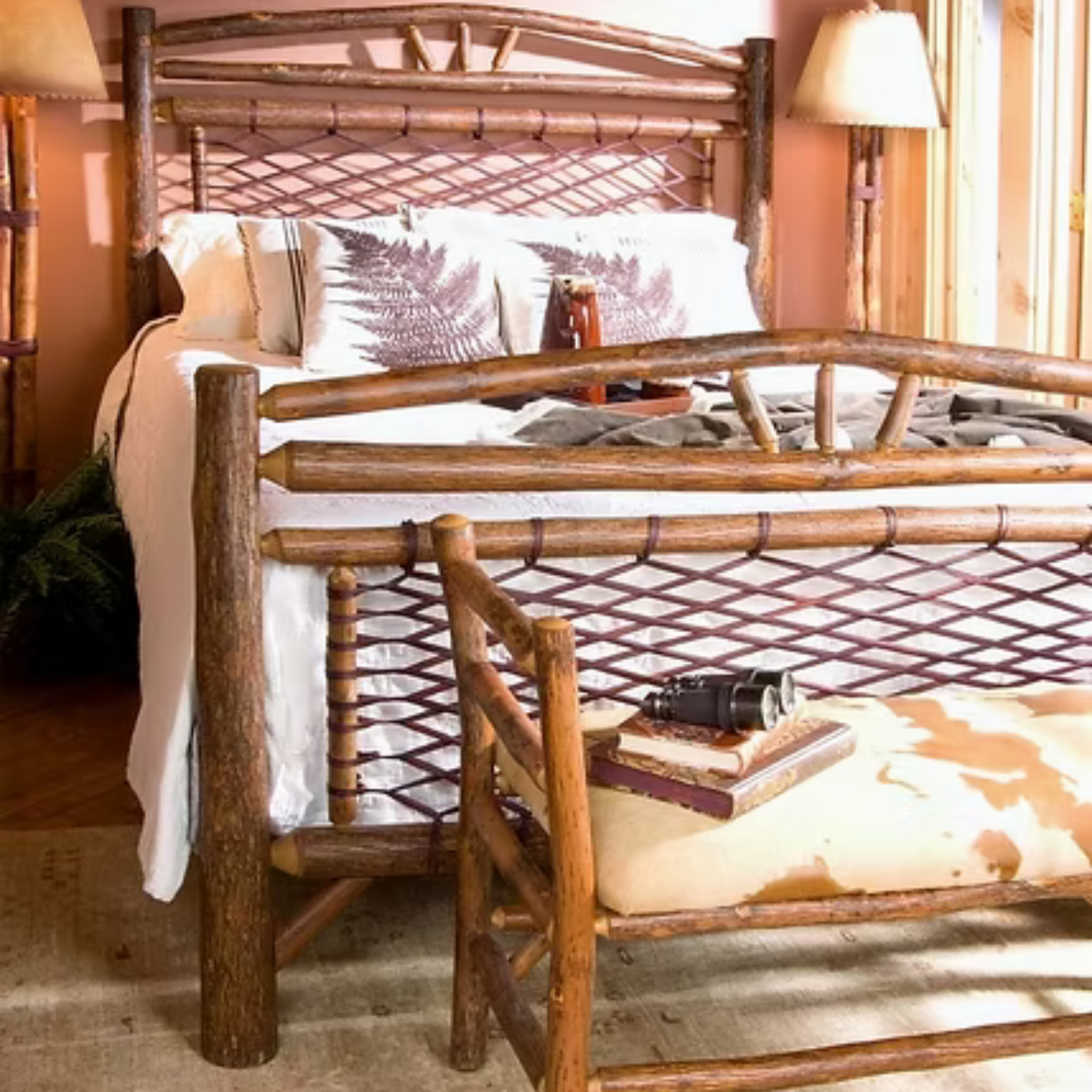 Wagon Wheel Bed