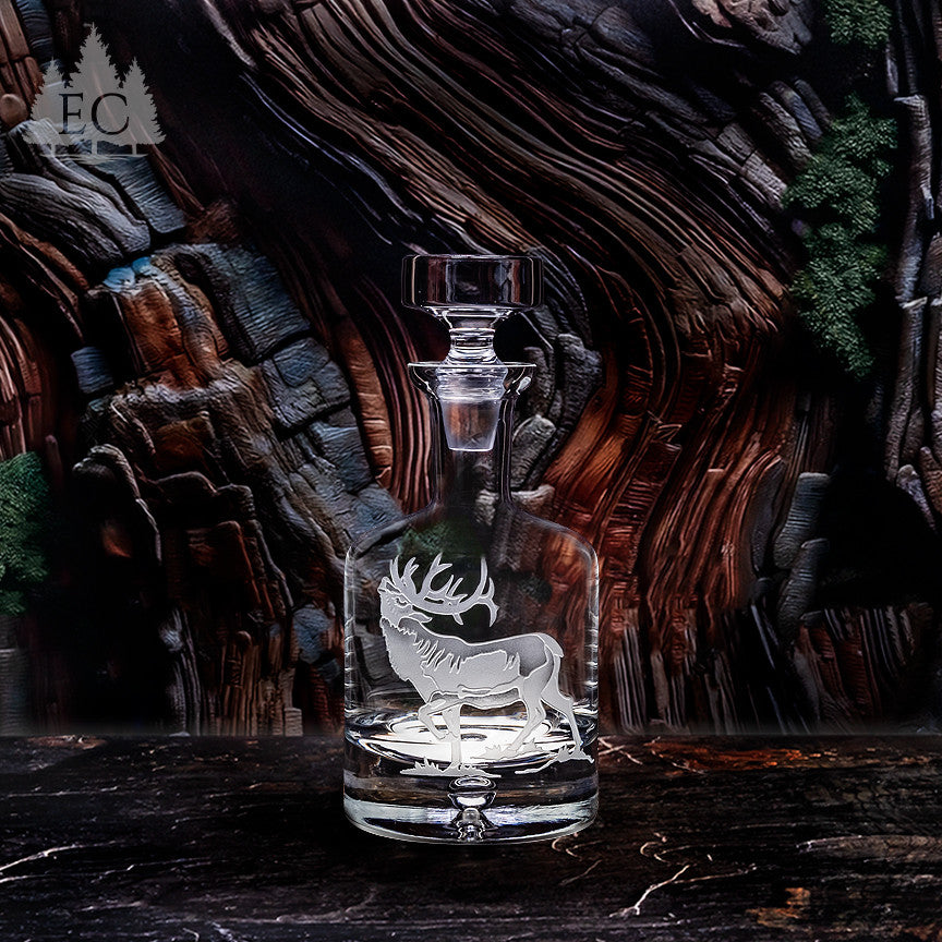 Elk Crystal Decanter