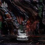Hoofed Quartet Oval Crystal Rocks Glasses, Set of 4