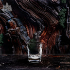 Hoofed Quartet Oval Crystal Rocks Glasses, Set of 4