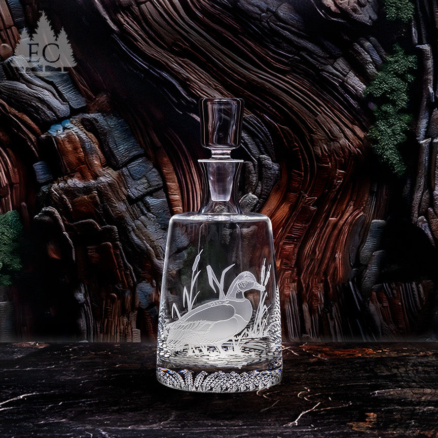 Mallard Crystal Decanter