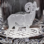 Hoofed Quartet Crystal Rocks Glasses, Set of 4