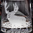 Hoofed Quartet Crystal Rocks Glasses, Set of 4