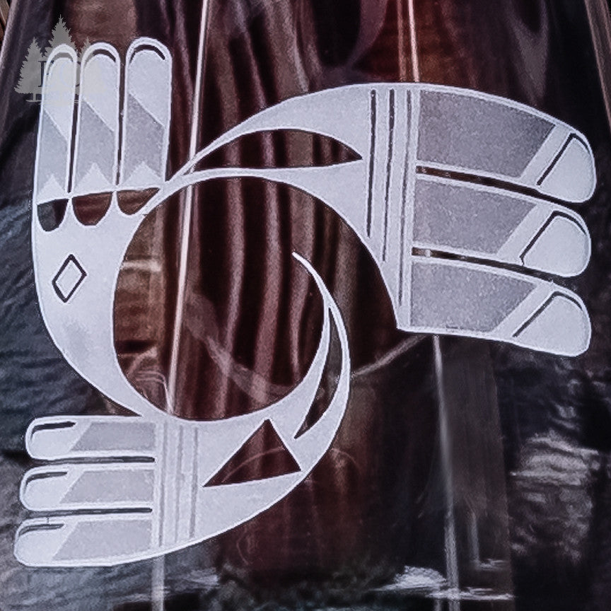 Spirit of the Hopi Crystal Red Wine Glasses, Set of 4