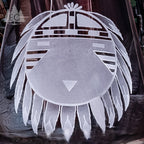 Spirit of the Hopi Crystal Red Wine Glasses, Set of 4