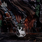 Hoofed Quartet Crystal Stemless Wine Glasses, Set of 4