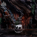 Desert Guardians Crystal Stemless Wine Glasses, Set of 4