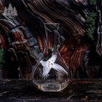 Pheasant Crystal Wine Carafe