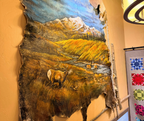 Original Painted Hide - Pikes Peak Elk
