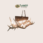 Large Snowmass Elk Antler Chandelier