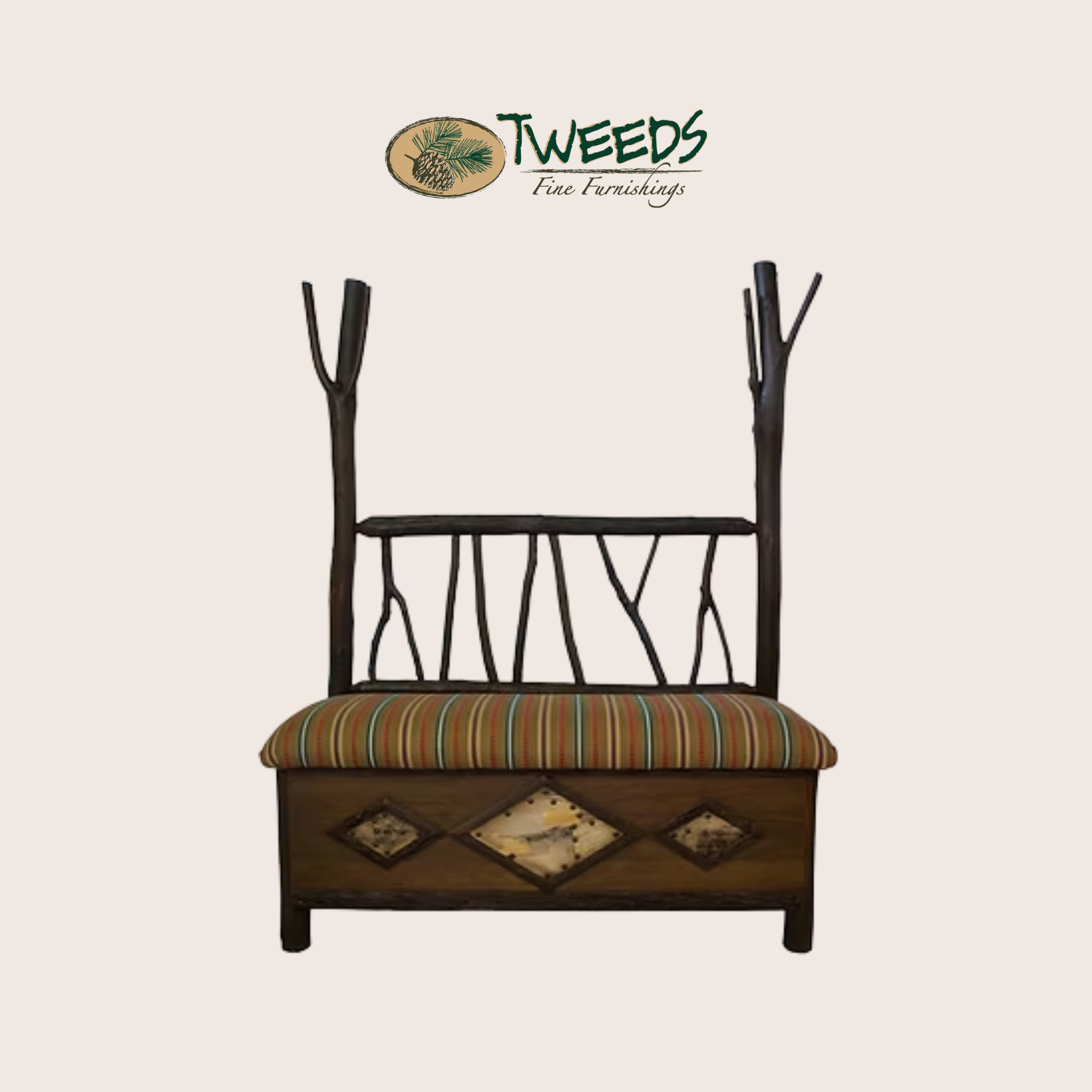 Deacon's Bench with Diamonds