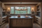 Small Snowmass Elk Antler Chandelier