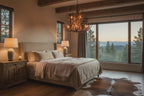 Small Bristlecone Mule Deer Antler Chandelier
