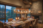 Large Snowmass Elk Antler Chandelier
